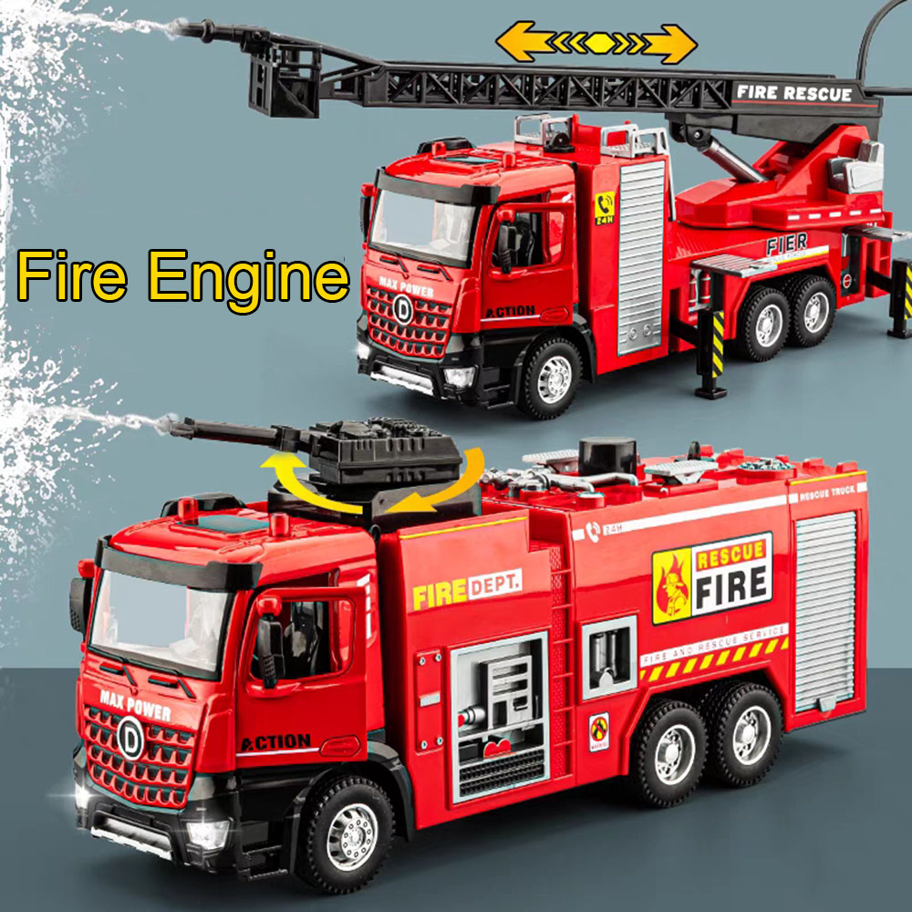 Fire Escape Ladder - نموذج سيارة إطفاء بمقياس 1:32، لعبة