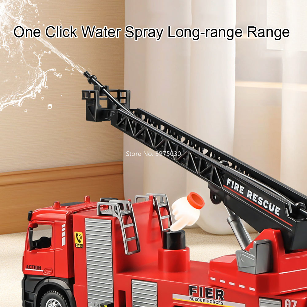 نموذج سيارة إطفاء بمقياس 1:32، - مراجعة Fire Escape Ladder وسعره