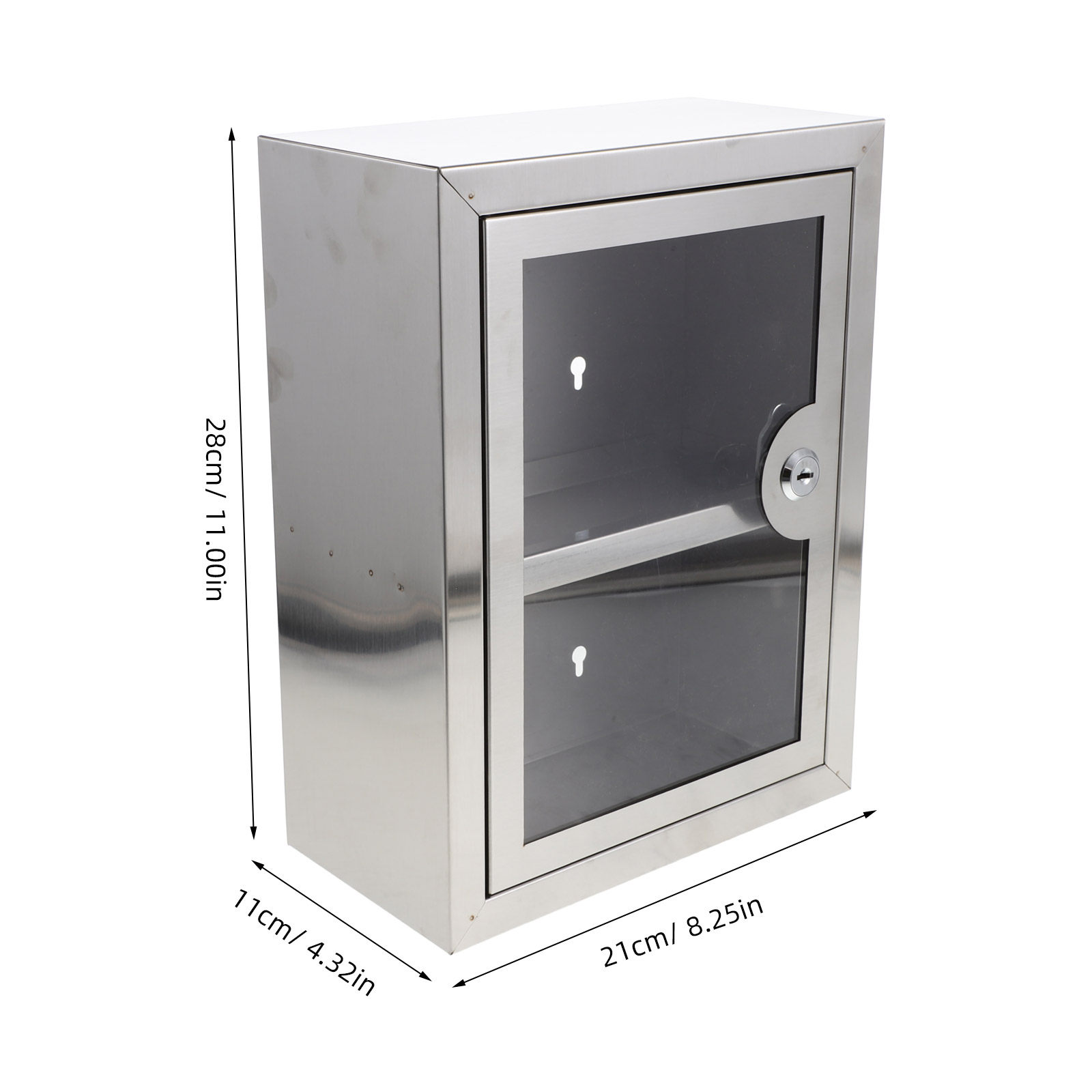 خزانة حائط معدنية قابلة للقفل  - مراجعة Medicine Cabinet Lock وسعره