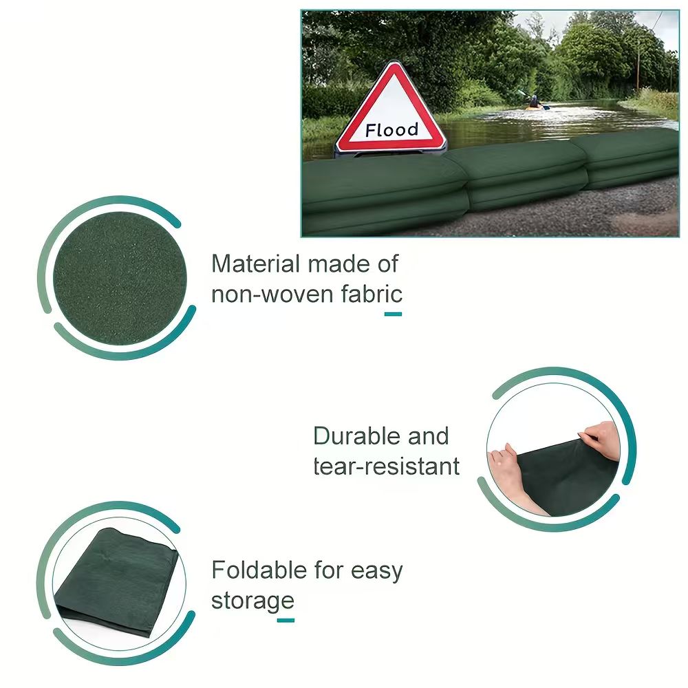 أكياس الرمل المفعّلة بالماء كح - مراجعة Flood Barrier Bag وسعره