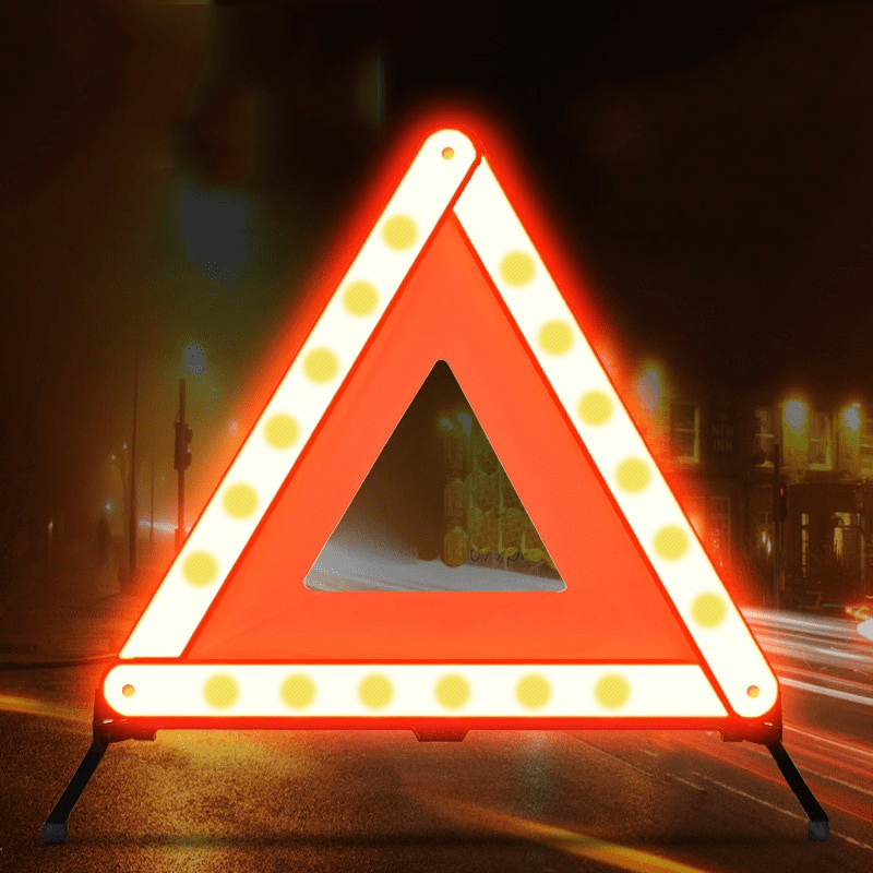 1 قطعة عاكس مثلث للسيارة، علام - مراجعة Emergency Exit Sign وسعره